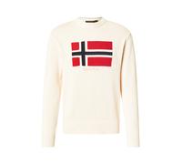 NAPAPIJRI Jersey 'D-Mura C' beige / rojo / negro XXL EUR