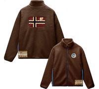 Napapijri - Marcas - Archive Fleece Fz Demitasse - Talla L - Marrón Marrón L