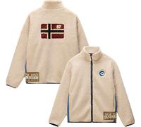 Napapijri - Marcas - Archive Fleece Fz Putty - Talla S - Beige Beige S