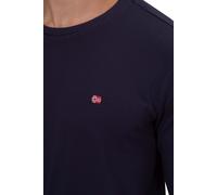 Napapijri Camiseta para hombre Salis LS NP0A4HN7 1761 Azul marino