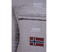 Napapijri Sudadera con capucha Regular con bolsillo para hombre