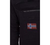 Napapijri – Sudadera para hombre Burgee Winter con capucha y bolsillo, corte regular
