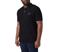 NAPAPIJRI - Polo de Hombre con Parche con Logotipo, Black 041, L