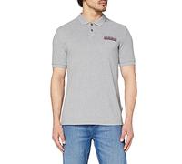 NAPAPIJRI POLO MANICHE CORTE UOMO GRIGIO