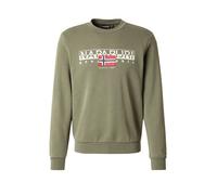 NAPAPIJRI Sudadera 'B-AYLMER C WINT' navy / oliva / rojo claro XL navy / oliva / rojo claro