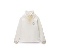 NAPAPIJRI Sudadera 'B-Fedaia' beige claro / gris oscuro S beige claro / gris oscuro