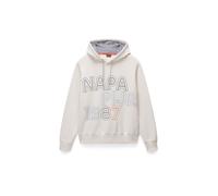 NAPAPIJRI Sudadera 'B-Fiemme' azul / naranja / negro / blanco natural L EUR