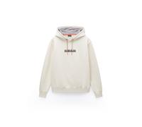 NAPAPIJRI Sudadera 'B-Fiemme' azul / naranja / negro / blanco natural M azul / naranja / negro / blanco natural