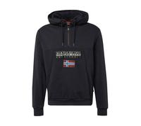 NAPAPIJRI Sudadera 'Burgee Hzh 2.0' azul / marino / gris claro / rojo vino XL EUR