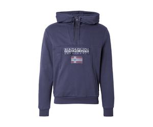 NAPAPIJRI Sudadera 'BURGEE HZH 2.0' marino / gris / rojo vino S EUR