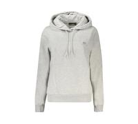 Napapijri- Sudadera de Algodón Grigio- Sweatshirts & Hoodies- Mujer- Gris- XS- Sudadera de Algodón Grigio