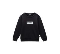 NAPAPIJRI Sudadera 'K B-CHAMOIS' negro / blanco 128 negro / blanco