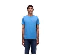 NAPAPIJRI T-SHIRT MANICHE CORTE UOMO AZZURRO