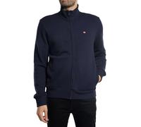 Napapijri Uomo Felpa Zip NP0A4HHW1761 Balis Blu Blu/L