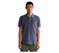 NAPAPIJRI - Polo de Hombre con Parche con Logotipo, Turquesa, 3XL