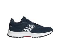Napapijri- Zapatillas Azules Correr Poliéster/Cuero- Shoes- Hombre- Azul- 43 EU- Zapatillas Azules Correr Poliéster/Cuero