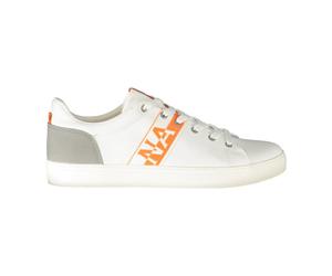 Napapijri- Zapatillas deportivas blancas con detalles a contraste- Shoes- Hombre- Multicolor- 41 EU- Zapatillas deportivas blancas con detalles a contraste