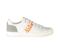 Napapijri- Zapatillas deportivas blancas con detalles a contraste- Shoes- Hombre- Multicolor- 44 EU- Zapatillas deportivas blancas con detalles a contraste