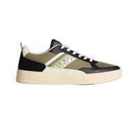 Napapijri- Zapatillas Negras de Malla Poliéster/Imitación de Cuero- Shoes- Hombre- Multicolor- 45 EU- Zapatillas Negras de Malla Poliéster/Imitación de Cuero