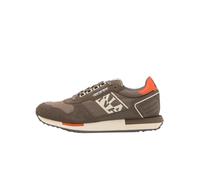 Napapijri Zapatos deportivos para hombre, mezcla de cuero, gris, 43 EU