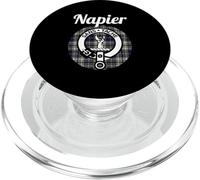 Napier Clan Escocesa Nombre Escudo de Armas Tartan PopSockets PopGrip para MagSafe