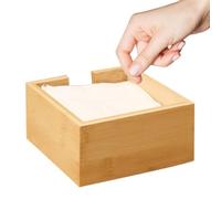 Napkin Holder for Table - Wood Tissue Box Holder | Restaurant Desktop Paper Holders | Enhance the Overall Decorative Effect, Tissue Box, Hotel/restaurant Tabletop Tissues Boxes, Advertising Lettering
