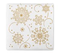 Napkins. Airlaid de servilletas 40 x 40 cm | Premium desechables | textilähnlich y absorbente | perfecto para Navidad Celebración & Advent celebran | para servilletas de Navidad Servilletas (50 unidades, cristal 40 x 40 cm Blanco