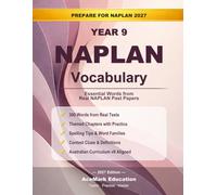 NAPLAN Year 9 Vocabulary: Essential Words from Real NAPLAN Past Papers (AceMark NAPLAN Prep)