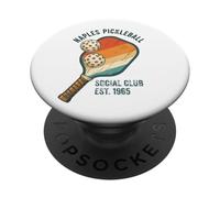 Naples Pickleball Social Club Vintage PopSockets PopGrip Adhesivo