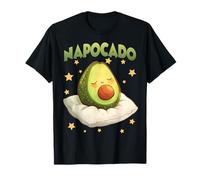 Napocado Aguacate Tardío Mañana Gruñón Siesta en Pijama Camiseta