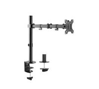 Soporte de Monitor Napofix DM1120 Montaje de Escritorio 1 Monitor 13" - 32" Negro