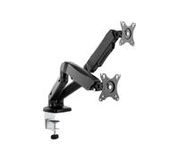 Napofix DM3200 - Soporte de pantalla plana para escritorio de 68,6 cm (27") con pinza negra - Soporte de pantalla plana para escritorio (Pince, 6,5 kg, 33 cm (13"), 68,6 cm (27"), 100 x 100 mm, negro)