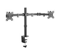 Napofix Soporte de Sobremesa DM1200H 2X Monitores 13" - 32" Negro