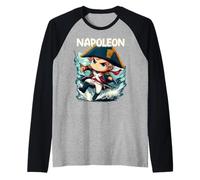 Napoleón Bonaparte Historia Francesa para Niños Hombres Mujeres Camiseta Manga Raglan