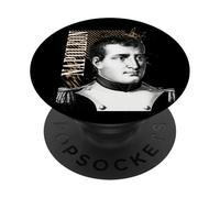 Napoleón Bonaparte, Retrato histórico icónico PopSockets PopGrip Adhesivo