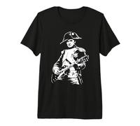 Napoleón Bonaparte Tocando Guitarra diseño Camiseta Premium