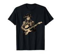 Napoleon Bonaparte Tocando la Guitarra eléctrica Kaiser Rock Music Camiseta