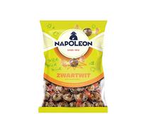 Napoleon Caramelos | Blanco Y Negro | Caramelos Napoleon | Caramelos Holandeses | 12 Pack | 1800 Gramo Total