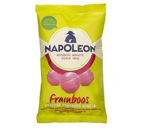 Napoleon Caramelos | Frambuesa | Bolas De Vino | Caramelos Napoleon | Caramelos Holandeses | 12 Pack | 1800 Gramo Total