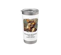 Napoleon Crossing The Alps con gafas de sol Vaso térmico de acero inoxidable de doble pared