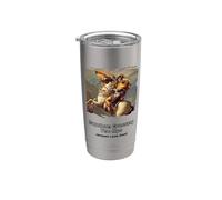 Napoleon Crossing The Alps con gafas de sol Vaso térmico de acero inoxidable de doble pared