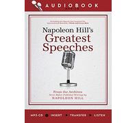 Napoleon Hill's Greatest Speeches Audiolibro