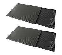 Napoleon Pastries Bakewares - Juego de 2 piezas de aluminio endurecido para liberar e incluso hornear pasteles de aluminio a prueba de óxido