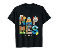 Nápoles City Name Travel Souvenir - Regalo turístico Camiseta