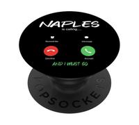 Nápoles está Llamando y Debo IR a Italia de Viaje PopSockets PopGrip Adhesivo