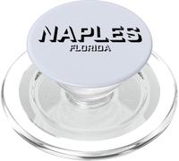 Nápoles Florida - Nápoles FL Block PopSockets PopGrip para MagSafe