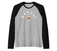 Nápoles Italia viaje familiar a Napoles Italia Camiseta Manga Raglan