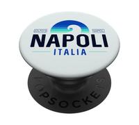 Napoli Italia | Napoli Italia Nápoles Italia Retro Wave I5X PopSockets PopGrip Adhesivo