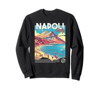 Napoli Nápoles Italia Retro Viajes Arte Mediterráneo Playa Sudadera