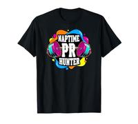 Naptime PR Hunter Weightlifting Powerlifting Gym Camiseta